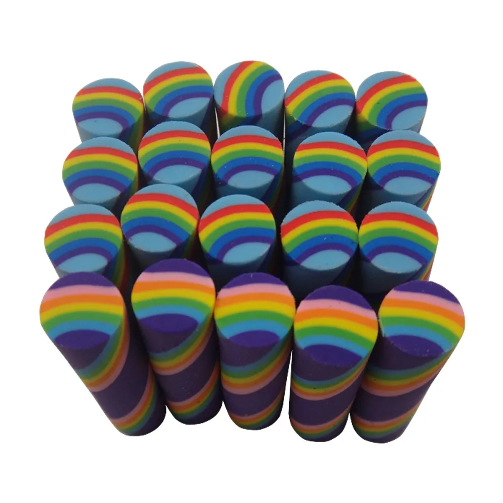 Colorful School Eraser And Rainbow Eraser Rubber Buy Rainbow Eraser