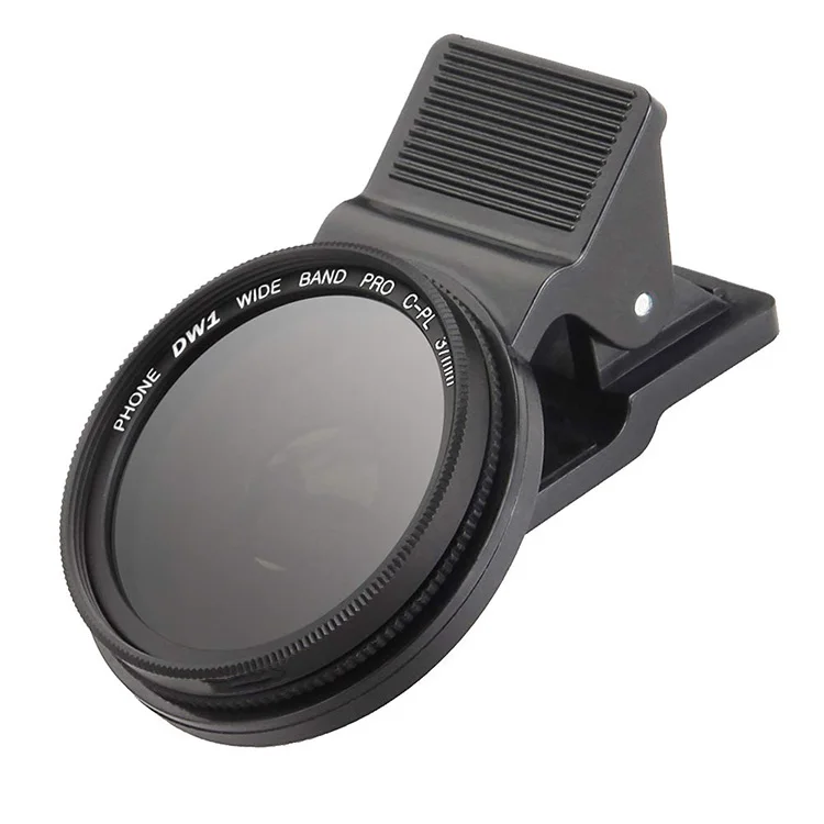 

37mm Universal Adjustable Clip-on CPL Cellphone Camera Lens Filter Polarizer Lens