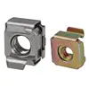 customized color zinc coating square spring nut in dongguan