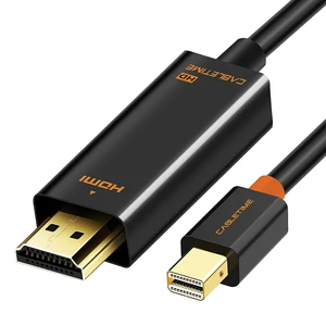 CABLETIME Mini DisplayPort to HDMI Cable Adapter 1M