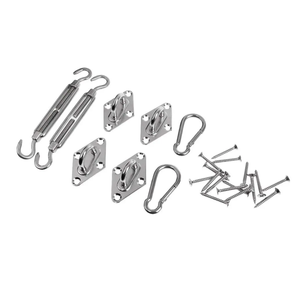 HJ Garden Nylon Pad Eye 4x14mm Aluminum Tri Grip Rivet Sealed