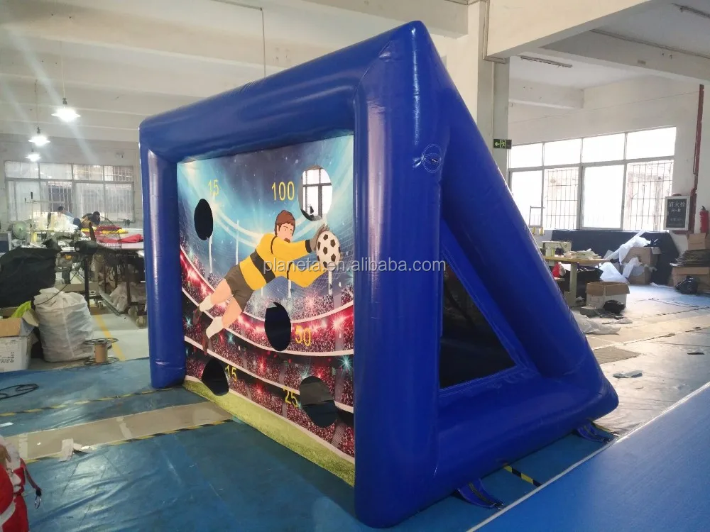 Football Inflate Gate Customized Cheap Inflatable Football Soccer Penalty Shoot Gate ...