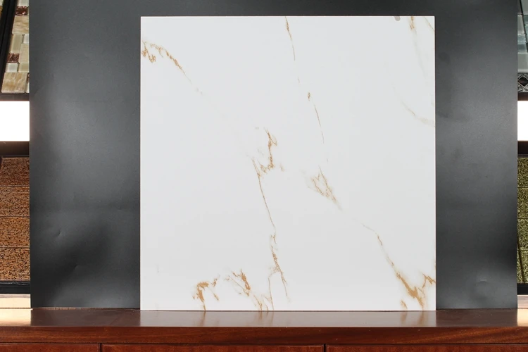 Ceramic Tile Low Price Marble White Glossy Glazed Kerala Vitrified