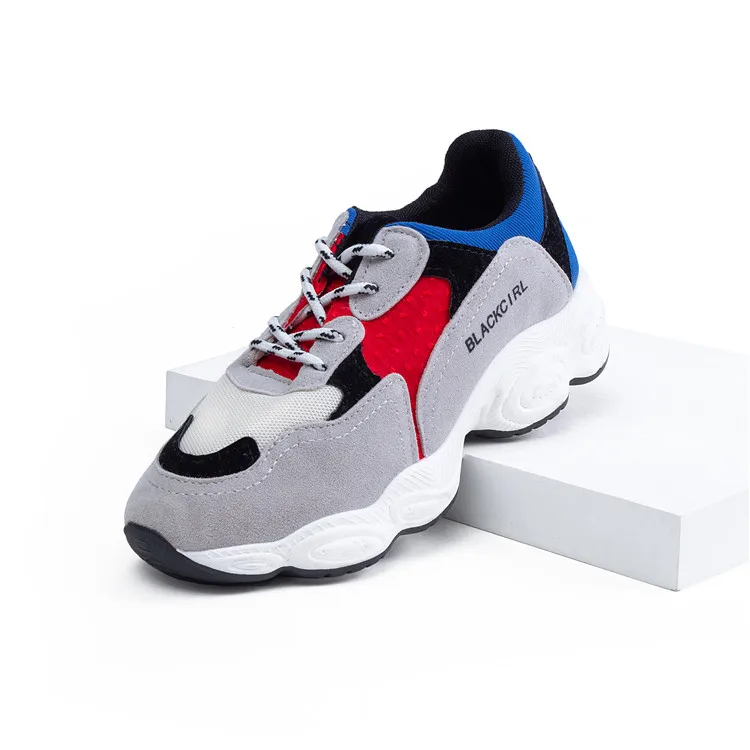 

2020 New Fashion Wholesale Women Light Grey Trainers Running Sneakers Shoes Ladies