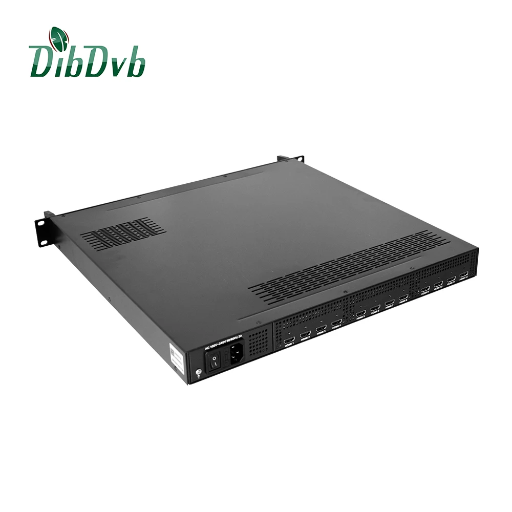 

24 hd to qam encoder modulator with scrambling for cable tv headend system