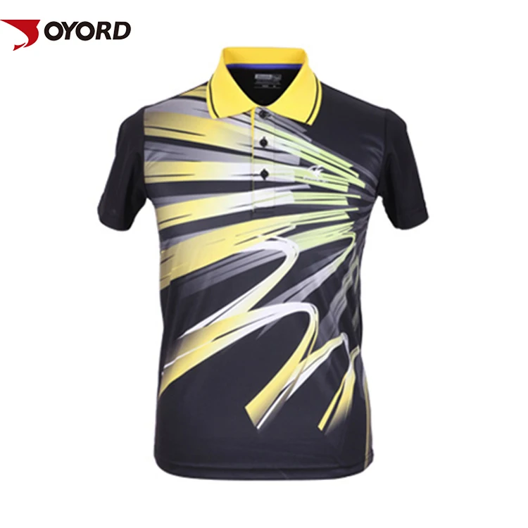 

Custom Made Coolmax Table Tennis Sports Shirt, Any color of table tennis shirt