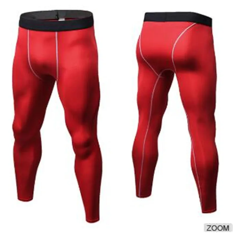 red high waisted workout leggings