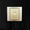 golden luxury honor range british style wall switch socket