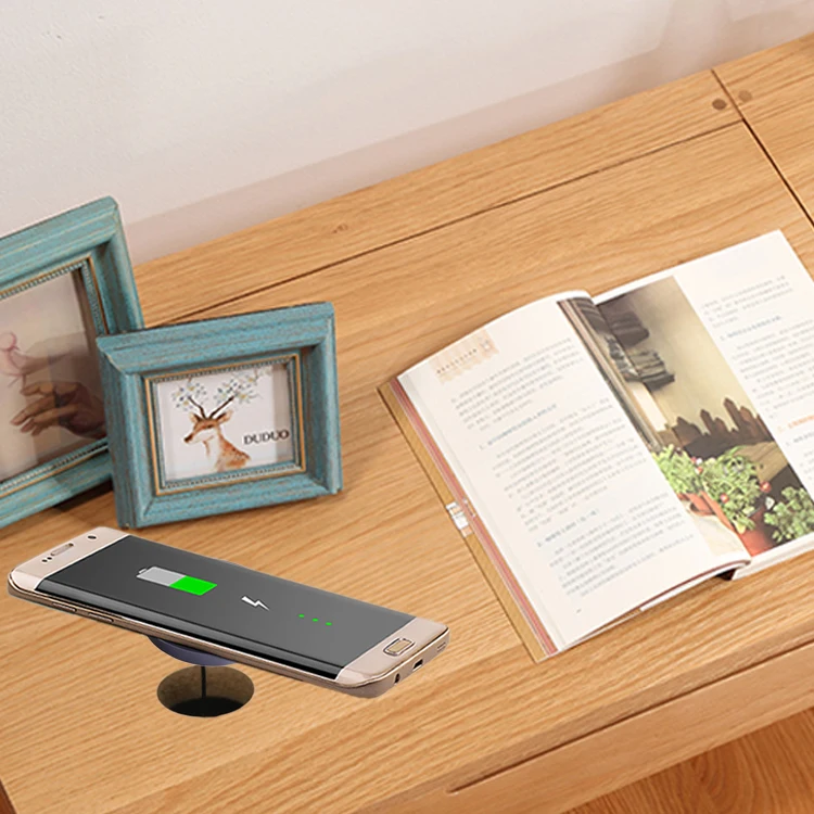 Wireless Charger For Coffee Shop Table With 80mm Desk Hole Buy
