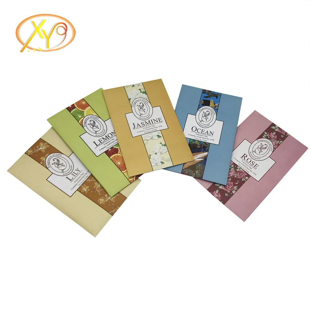 Wholesale Air Freshener Scented Sachet With Hook For Drawer And Closets