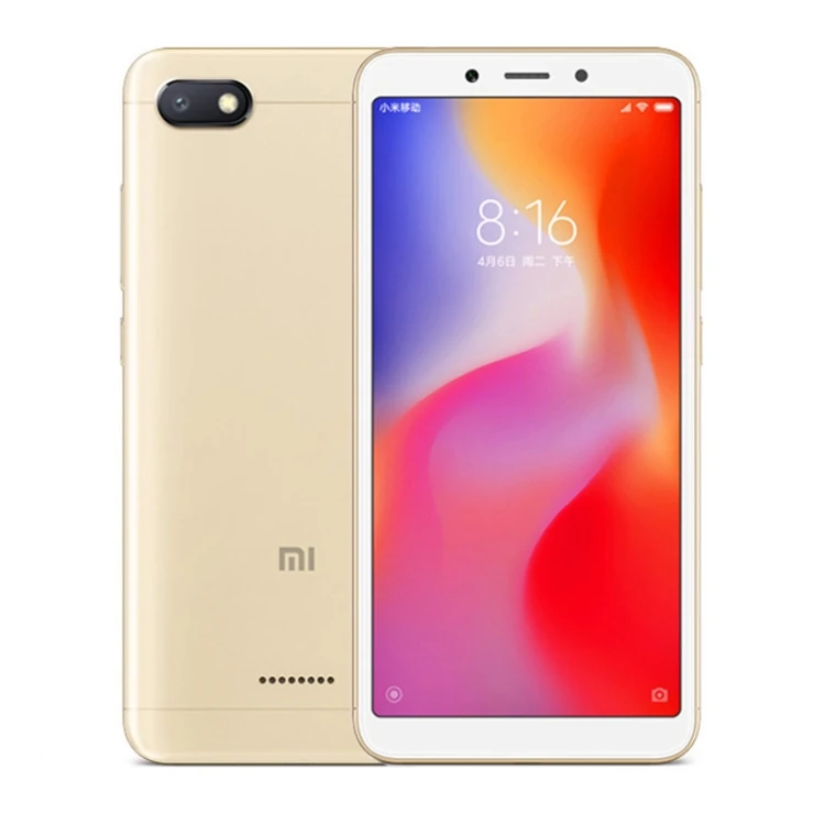 

Dropshipping Global Xiaomi Redmi 6A Mobile Phones 2GB 32GB 5.45 inch Redmi 6A MIUI 9.0 Helio Android 4G Smart Phones