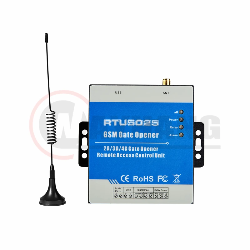 RTU5025 GSM Gate Opener sans fil porte de garage accès Téléphone Contrôle à distance 