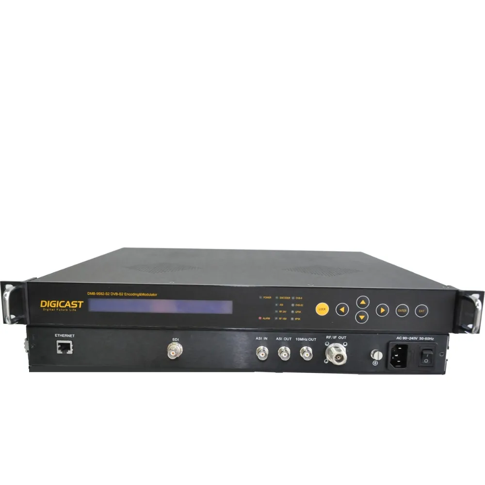 

(DMB-9582-S2) Broadcast All IN One SDI and ASI in DVB-S2 Encoder Modulator for DSNG system to Satellite KU-Band