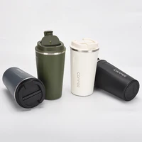 

wholesale High quality custom stainless steel vacuum flask recyclable coffee cups