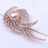 Costume jewellery large pearl brooch for girls