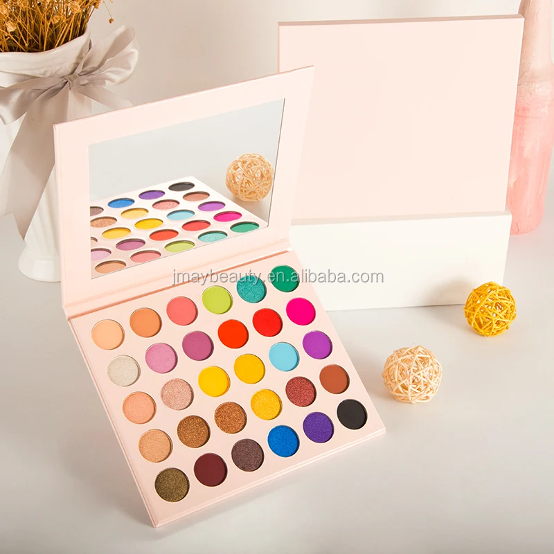 

2019 trending pressed mineral eyeshadow pressed matte shimmer eyeshadow pink and purple eyeshadow, N/a