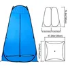 Portable Privacy Tent Pop Up Changing Tent Dressing Room with Detachable Floor and Carry Bag for Shower Toilet Camping Outdoor