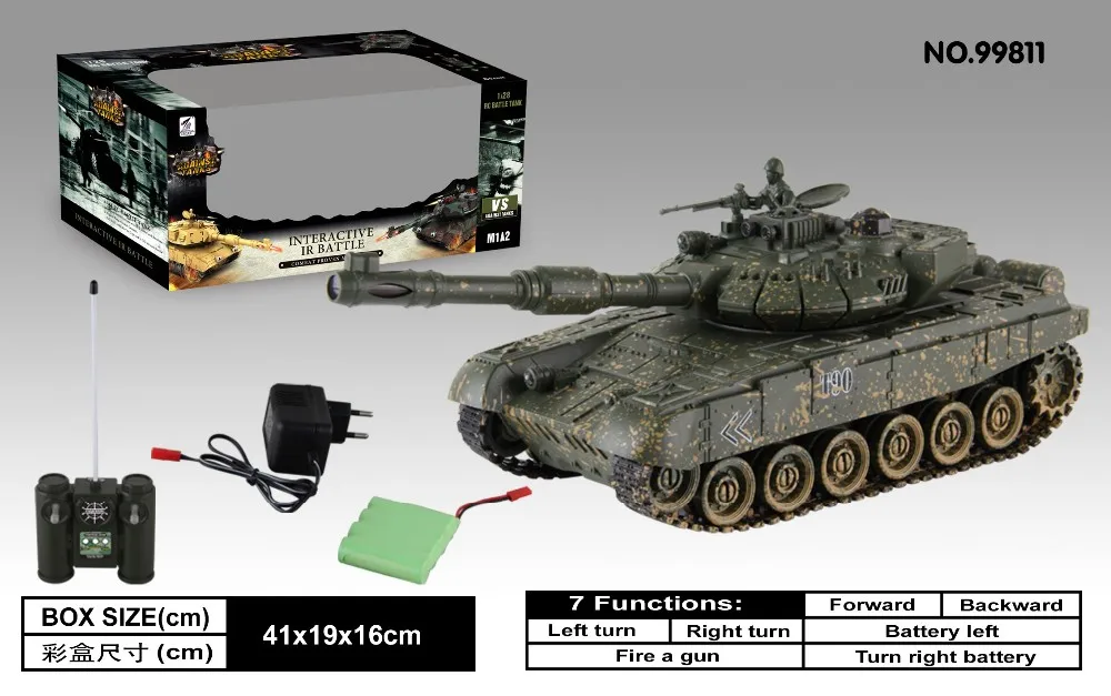 New Style 27m T90 Small Plastic Tank Model Toy Tank With New Design