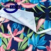 basic shirts cloth paper printing 60% polyester 40% cotton single jersey knitted fabric