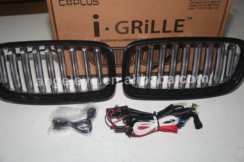 Auto Parts WHITE LED Front Grille For BMW m3 F30-F35 2010-2018