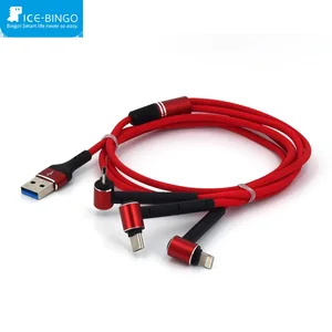3 1 Phone Holder Fast Charging USB Cable