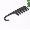 wholesale wide tooth shower comb with hook
