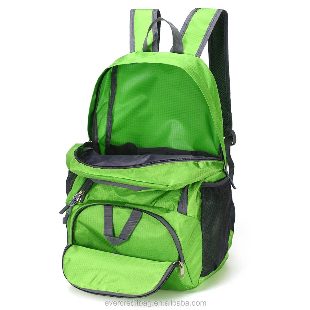Folding Men And Women Nylon Waterproof Travel  Backpack Bag  Sports Backpacks