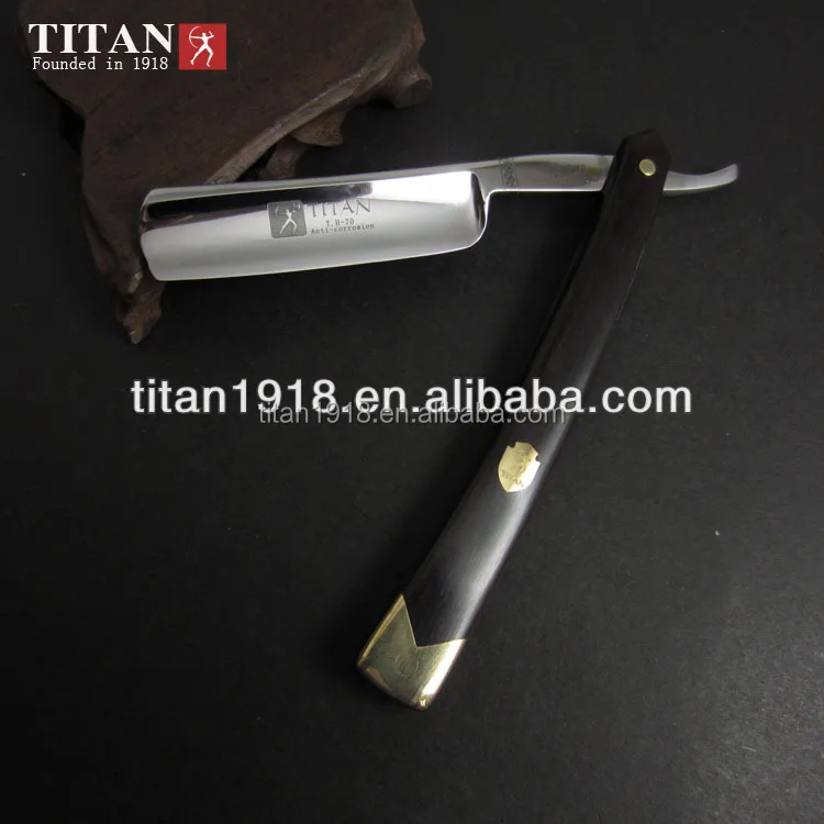 

Titan old straight razor stainless steel striaght shaving men razor