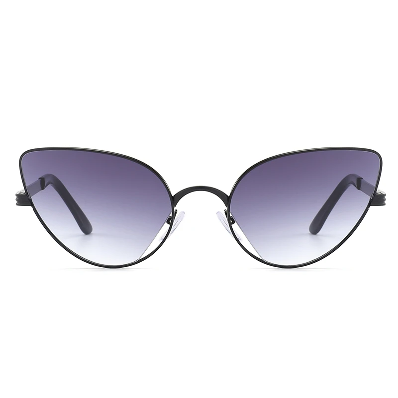 

21640 Superhot Eyewear 2018 Fashion Brand Designer Cateye Sun glasses Metal Cat Eye Sunglasses