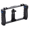 PULUZ Live Broadcast Smartphone Cage Video Rig Filmmaking Recording Handle Stabilizer Bracket for Smartphones