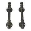 Industrial Pipe Barn Door Handles and Pulls Door Cabinet Handle Rustic Gate Handles Cast Iron Grab Bar 12in Oil Rubbed Bronze