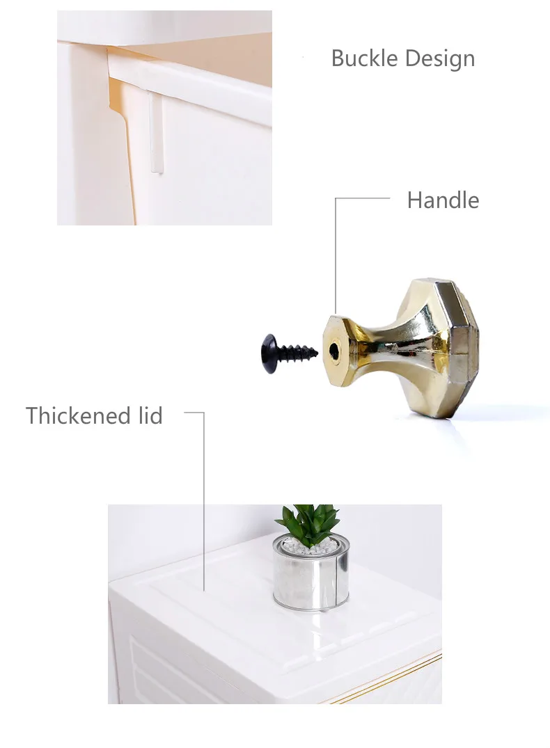 3 4 5 layer closet bedroom plastic wardrobe