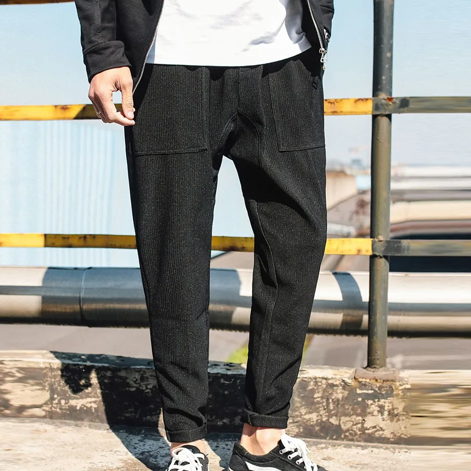 cotton and polyester joggers