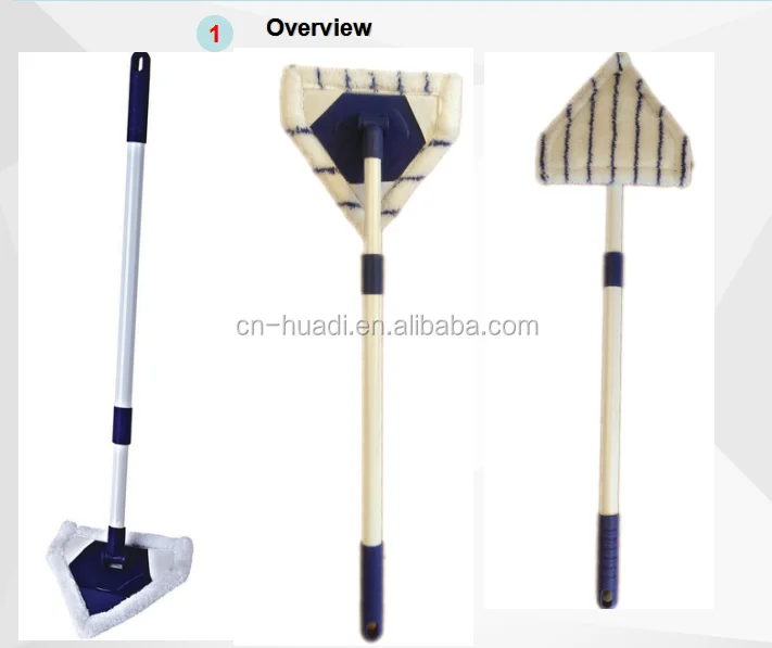 Extendable Microfiber Triangle Bathroom Cleaner Mop Buy Bath Room