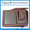 High class Boxed Custom logo promotional Note book gift set