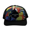 High end recycled trucker hat mesh with adjuster
