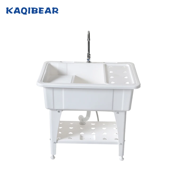 Durable Plastic Laundry Tub With Cabinet Best Hot Tub Buy