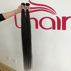 40 Inch Straight Human Hair Bundles Cuticle Aligned Raw Virgin Hair