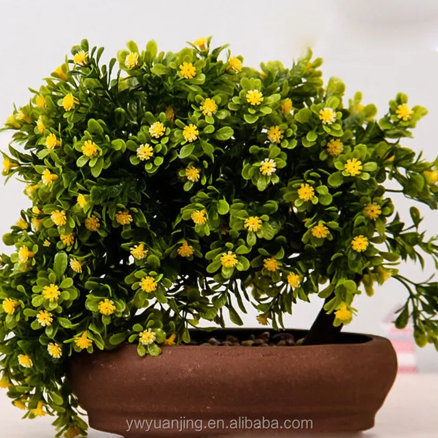 artifical big size yinker plant plastic bonsai tree for sale