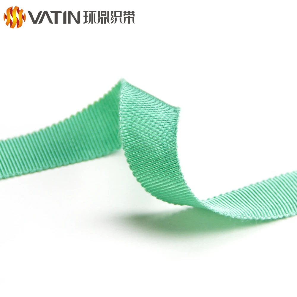 Big Discount Special Siold Color Artificial Silk Hat Ribbon For Wholesale