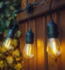 Outdoor String Light Suspension Kit Waterproof Connectable E26 E27 S14 LED Edison Bulb String Lights Christmas