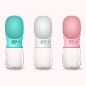 Image of Fashion Antibacterial Portable Pet Water Bottle Dog for Travel Outdoor