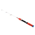 60CM 24 2 Section Mini Ice Raft Fishing Rod Super Soft Tackle Tool Travel Accessories Resin
