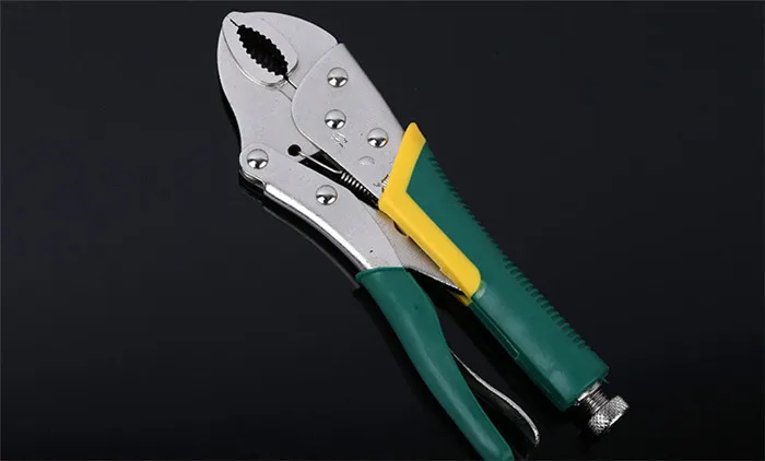 TPR Handle Vise Grip Monkey Lock Plier with forehand and backhand