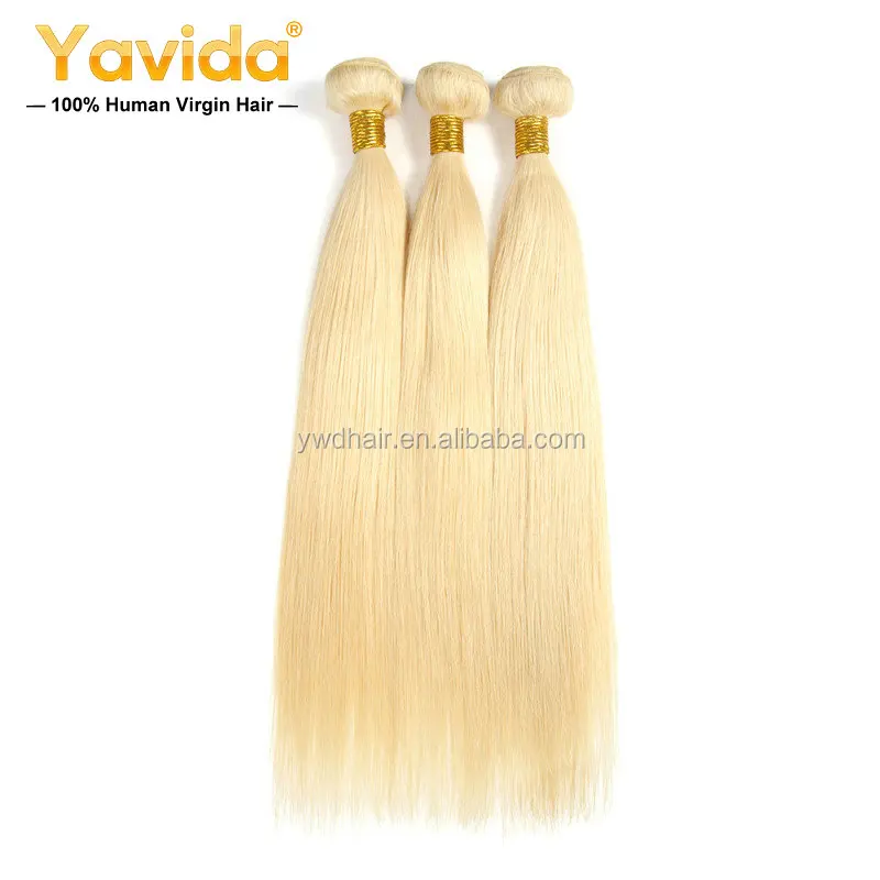 

Brazilian Straight Hair Weave Bundles Color 613 100% Remy Human Hair Weaving 2/3/4/5pcs/lot, N/a