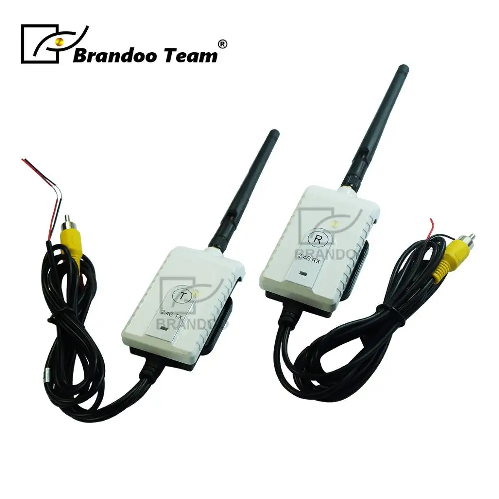 

DC12&24V Analog 2.4G Wireless Video Mini Transmitter and Receiver for Car Security System Kits, N/a