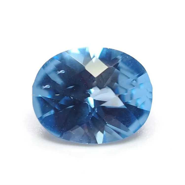MAN MADE TANZANITE 11 MM ROUND CUT OUTSTANDING COLOR AAA 