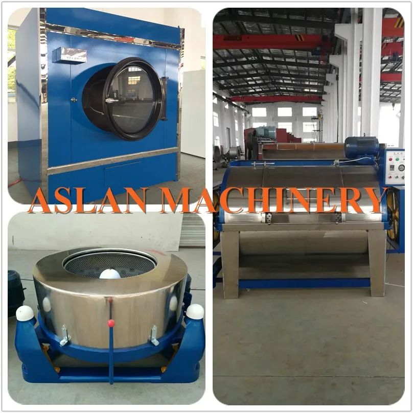 15kg To 400kg Per Hour Industrial Washer / Machine Washer Dewater Dryer