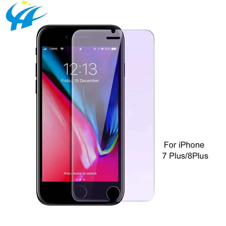 

touch responsive screen protector film 9h 3d anti blue light tempered glass mobile phone for iphone 6 7 8 plus most popular