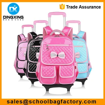 trolly school bag for girl